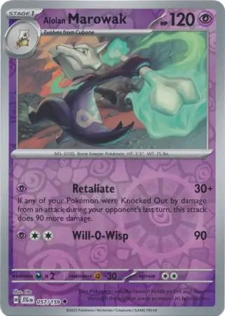 Alolan Marowak 057/159 - Journey Together