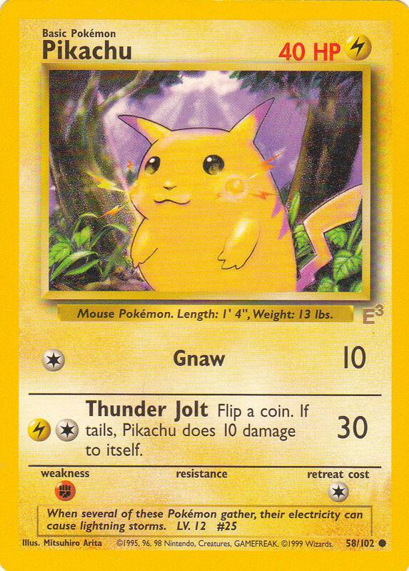Pikachu E3 Stamped 58 - Miscellaneous Promos