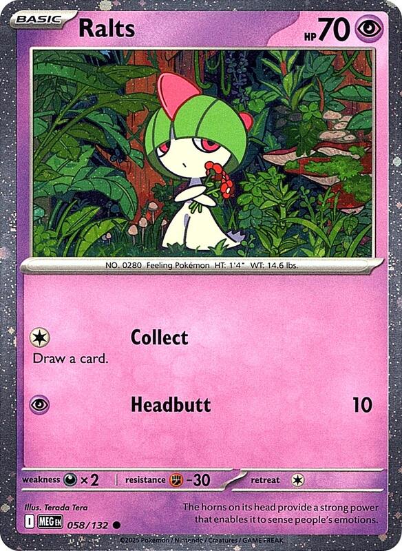 Ralts Cosmos Holo 58 - Miscellaneous Promos