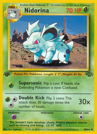 Nidorina 40/64 - Jungle