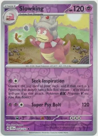 Slowking 058/142 - Stellar Crown