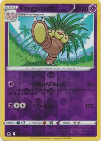 Exeggutor 058/159 - Crown Zenith