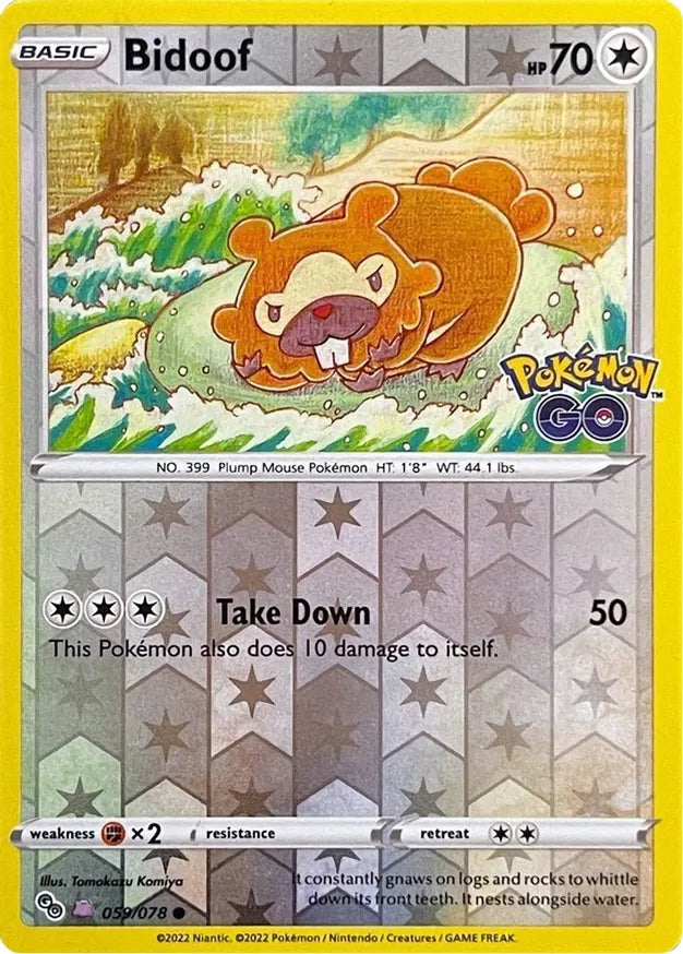 Bidoof 059/078 - Pokémon GO