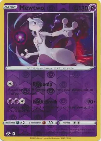 Mewtwo 059/159 - Crown Zenith