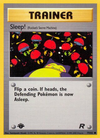 Sleep! 79/82 - Team Rocket