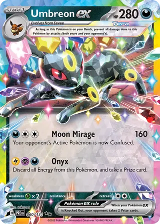 Umbreon ex 060/131 - Prismatic Evolutions