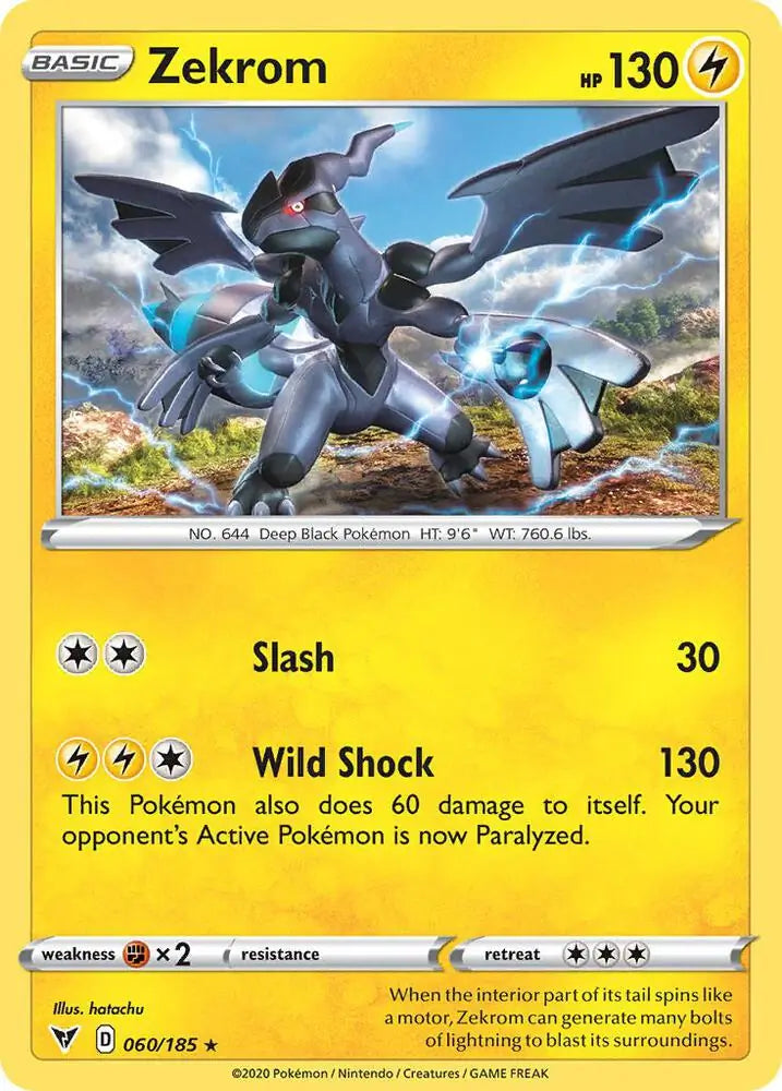 Zekrom Cosmos Holo 60 - Miscellaneous Promos
