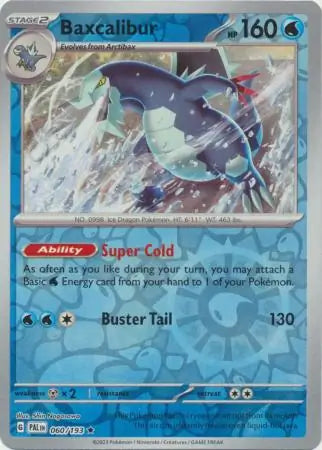 Baxcalibur 060/193 - Paldea Evolved