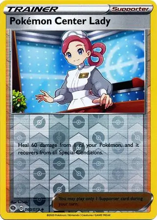 Pokémon Center Lady 060/073 - Champion's Path