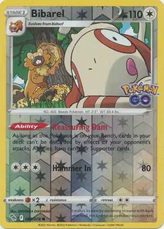 Bibarel 060/078 - Pokémon GO