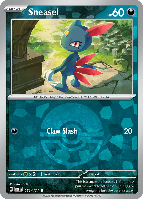 Sneasel 061/131 - Prismatic Evolutions