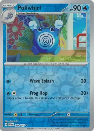 Poliwhirl 061/165 - Scarlet & Violet 151