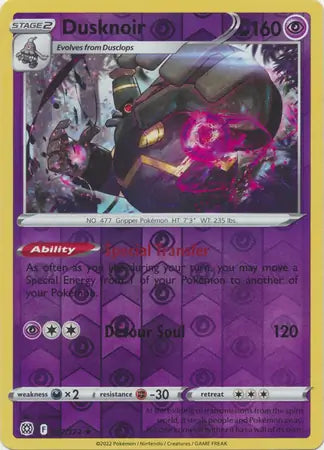 Dusknoir 062/172 - Brilliant Stars
