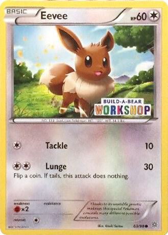 Eevee Build Workshop Exclusive 63 - Miscellaneous Promos