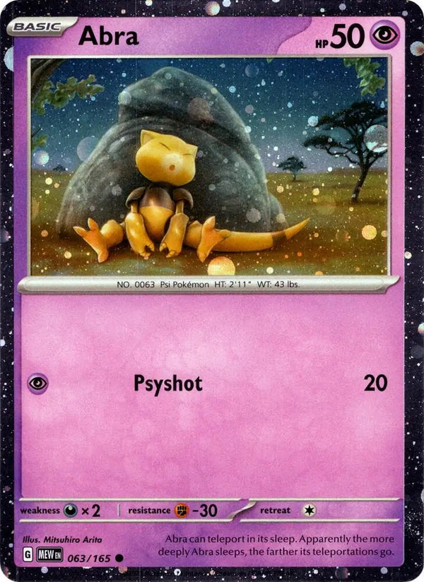 Abra Cosmos Holo 63 - Miscellaneous Promos