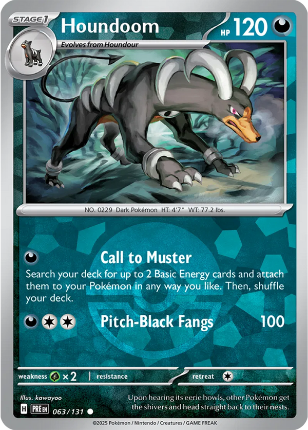 Houndoom 063/131 - Prismatic Evolutions