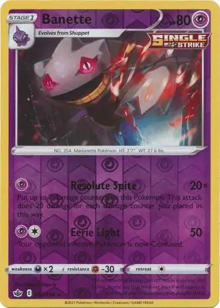 Banette 063/198 - Chilling Reign