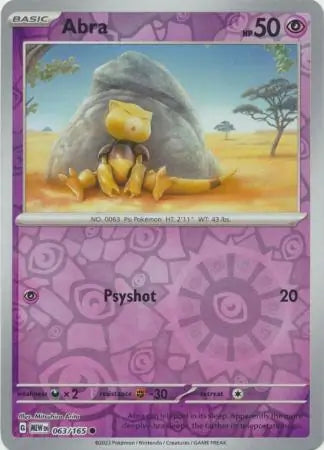 Abra 063/165 - Scarlet & Violet 151