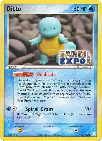 Ditto Squirtle Games Expo 2007 64 - Miscellaneous Promos