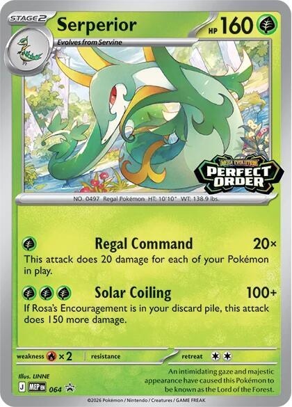 Serperior 64 - Mega Evolution Promos