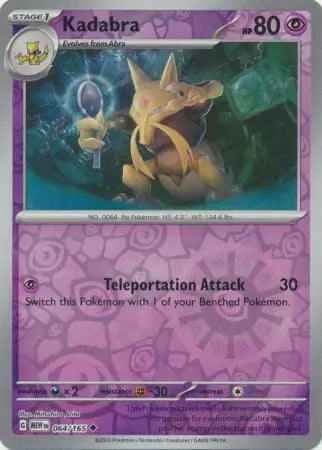 Kadabra 064/165 - Scarlet & Violet 151