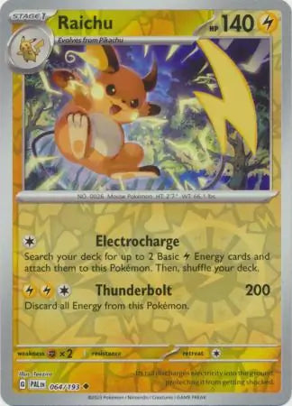 Raichu 064/193 - Paldea Evolved