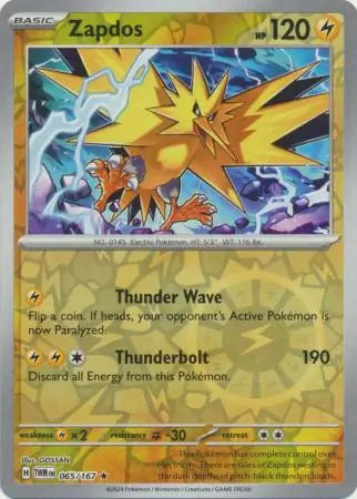 Zapdos 065/167 - Twilight Masquerade