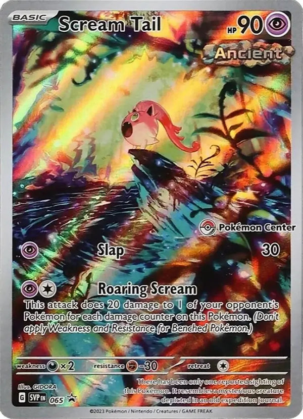 Scream Tail Pokemon Center 65 - Scarlet & Violet Promos