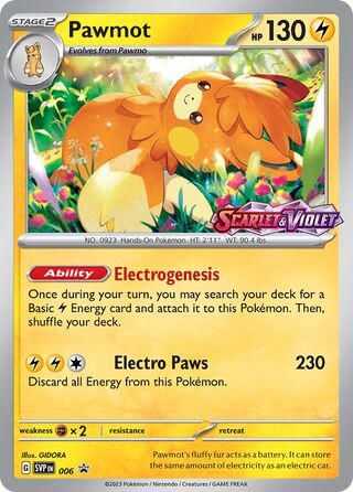 Pawmot 006 - Scarlet & Violet Promos