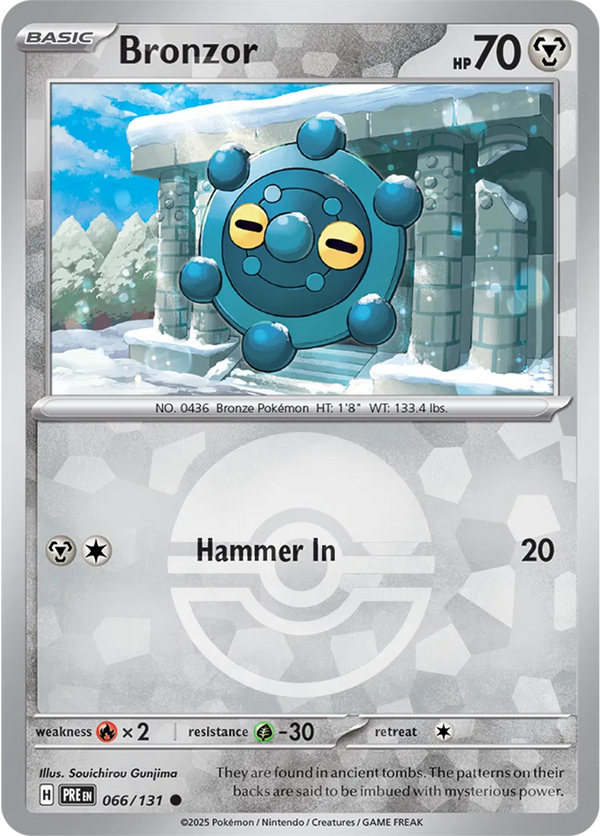 Bronzor 066/131 - Prismatic Evolutions