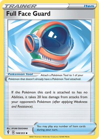 Full Face Guard 148/203 - Evolving Skies