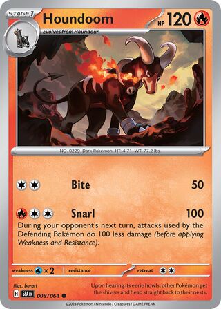 Houndoom 008/064 - Shrouded Fable