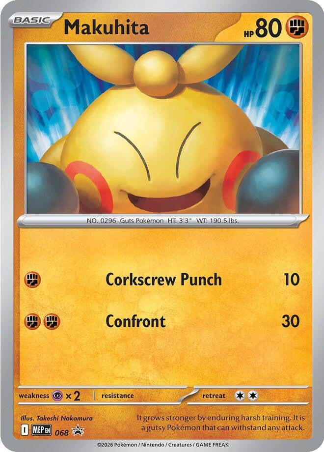 Makuhita 68 - Mega Evolution Promos