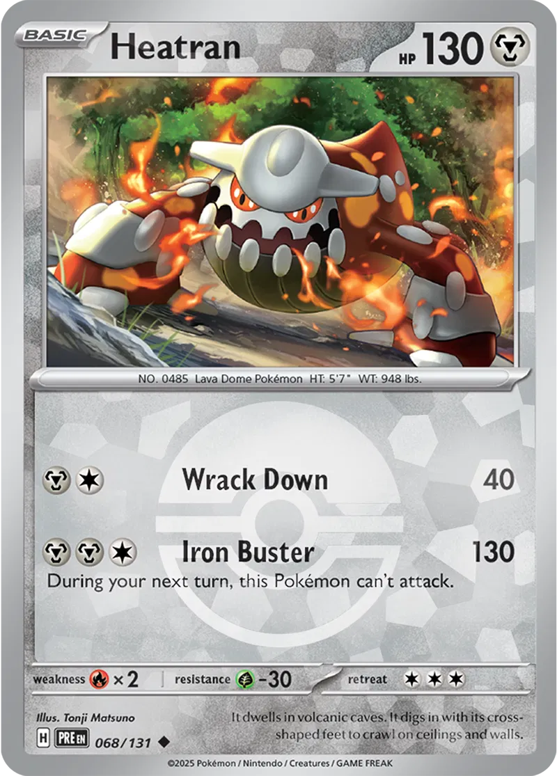 Heatran 068/131 - Prismatic Evolutions