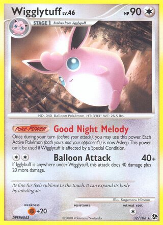 Wigglytuff 32/106 - Emerald