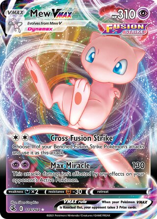 Mew VMAX 114/264 - Fusion Strike