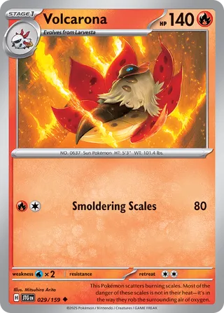 Volcarona 029/159 - Journey Together