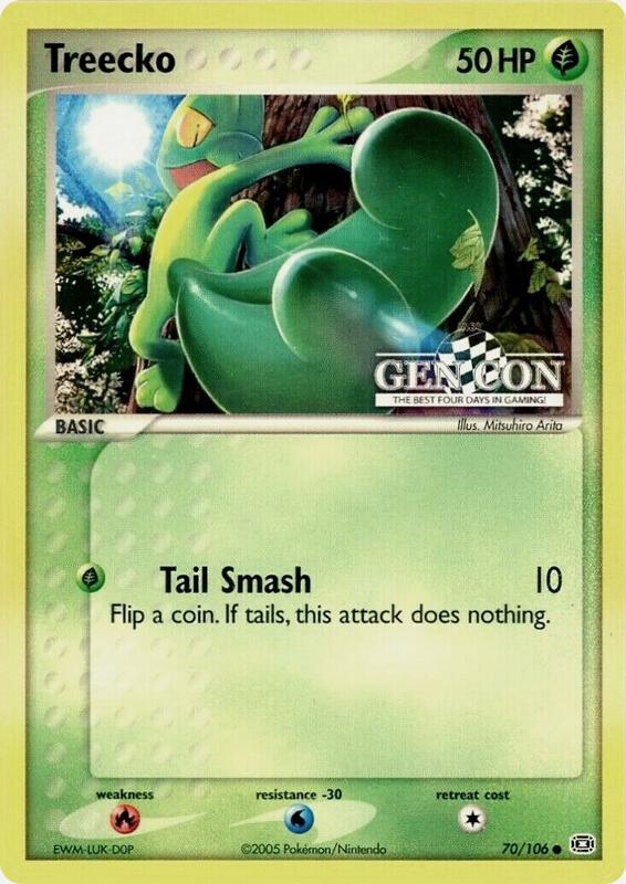 Treecko GEN CON 70 - Miscellaneous Promos