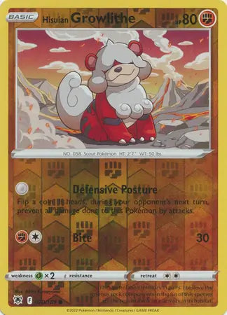 Hisuian Growlithe 070/189 - Astral Radiance