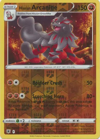 Hisuian Arcanine 071/189 - Astral Radiance