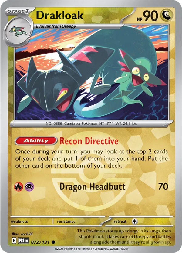 Drakloak 072/131 - Prismatic Evolutions