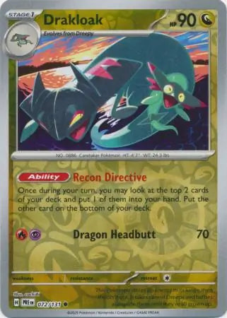 Drakloak 072/131 - Prismatic Evolutions