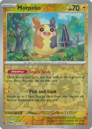 Morpeko 072/167 - Twilight Masquerade