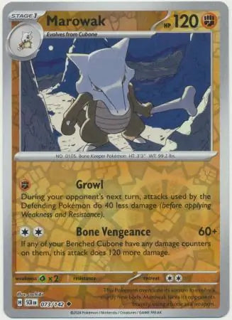 Marowak 073/142 - Stellar Crown