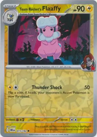 Team Rocket's Flaaffy 073/182 - Destined Rivals