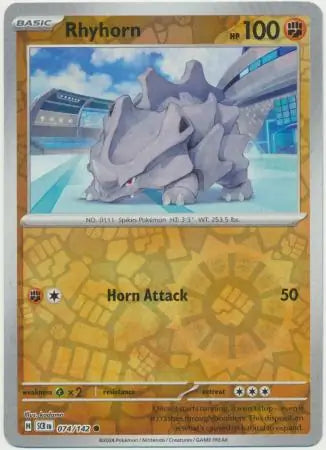Rhyhorn 074/142 - Stellar Crown
