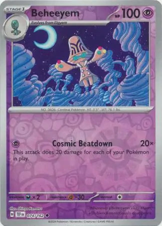 Beheeyem 074/162 - Temporal Forces