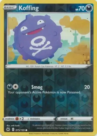 Koffing 075/159 - Crown Zenith