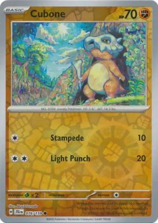 Cubone 076/159 - Journey Together