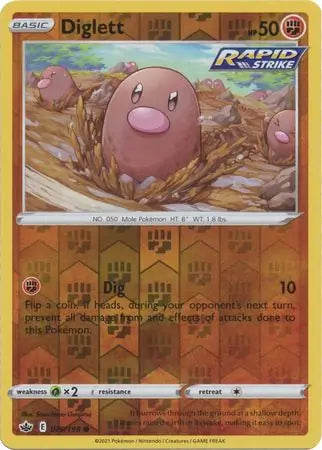 Diglett 076/198 - Chilling Reign